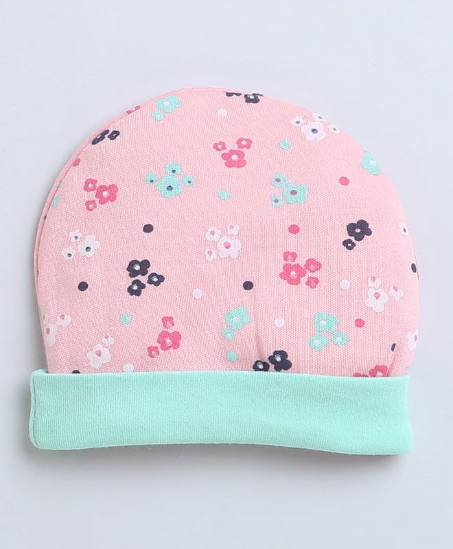 BUMZEE Peb9318 Baby-Mädchen, rund, Minzgrün und Pfirsich, 2 Stück