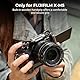 SMALLRIG Retro-Käfig für Fujifilm X-M5, mit integriertem Holzhandgriff und Schnellwechselplatte für Arca, inklusive Windschutz/Blitzschuhabdeckung/Auslöser - 4892