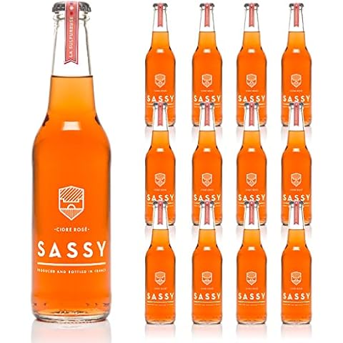 Maison Sassy Rosé Craft Cider - 12 Pack Cover