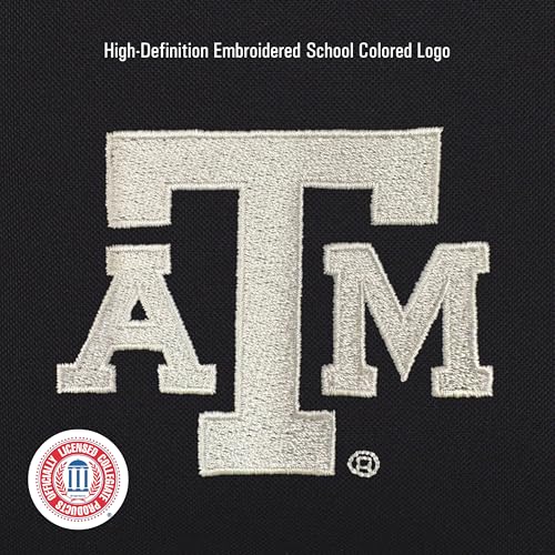 Image of JanSport NCAA Officially Licensed Backpack, Texas A&M Aggies, Superbreak Plus with Padded 15'' Laptop Sleeve, Spacious Computer Bag for Men & Women, Durable Daypack with Bottle Pocket, Black