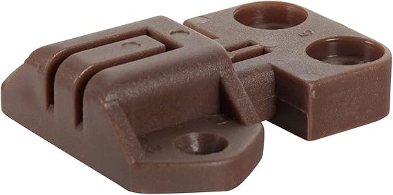 CKP Brand Table Alignment Lock and Strike, Brown - 4 Pack