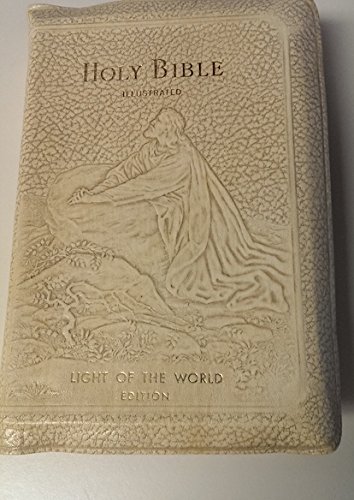 Holy Bible Catholic Light of the World Edition, Illustrated, Embossed ...