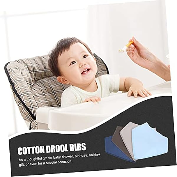 Totority 16 Stks Baby Slabbetje Slabbetjes Voor Jongens Katoenen Hoofddoek Peuter Tulband Bandana Slabbetjes Draagbare Baby Katoenen Slabbetjes Baby Mond Afvegen Handdoeken Puur Katoen