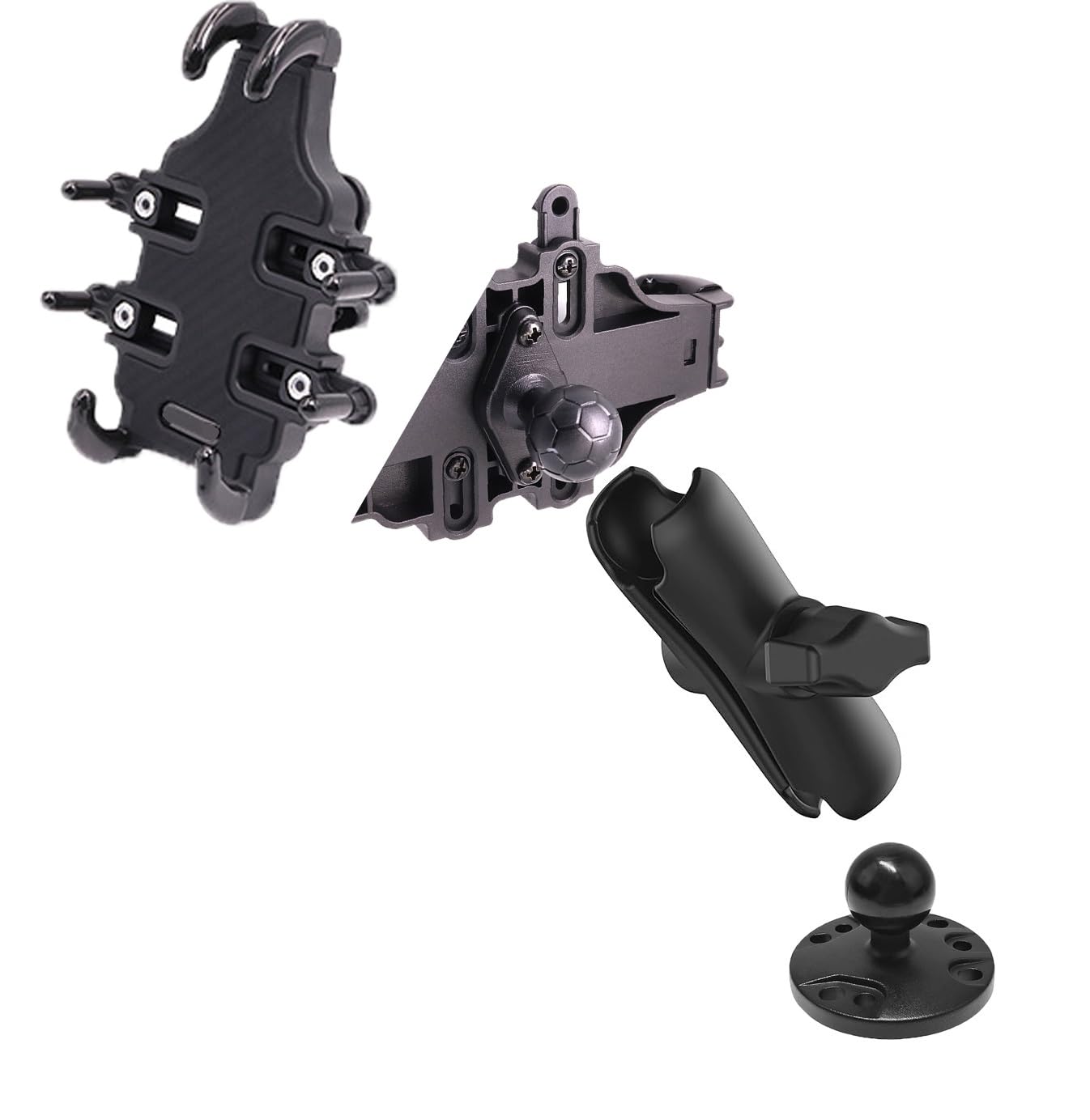 Soporte para teléfono compatible con teléfonos móviles Samsung Galaxy S24, S23, S22 y iPhone 15 Pro Max 14, 13, 12, 11 (5.5 pulgadas de longitud)