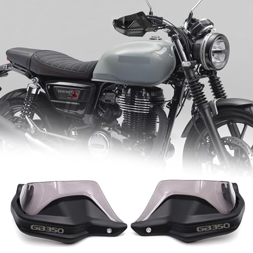 KAGEFUNE For GB350 GB350S GB350C GB350RS 2025 �o�C�N�p�n���h�K�[�h �n���h�K�[�h �E�C���h�V�[���h ����n���h�� �h�� gb350 2018-2026 �o�C�N�A�N�Z�T���[ (�X���[�L�[�O���[) [���s�A���i]
