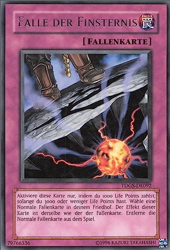 Falle der Finsternis TDGS-DE092 Rare Deutsch Boosterfrisch Unlimitiert - The Duelist Genesis - mit ReCollectibles-Versandschutz - für Yu-Gi-Oh!