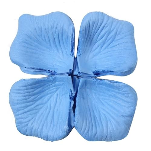 PORI 100pcs Silk Rose Flower Simulation Rose Petals For Wedding Party Decor Fake Petal Decorative