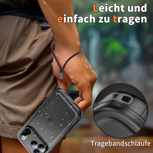 Cozycase TOP Militärschutz Wasserdichte 360 Hülle Für iPhone 17 18 Pro Max – Ansicht 7