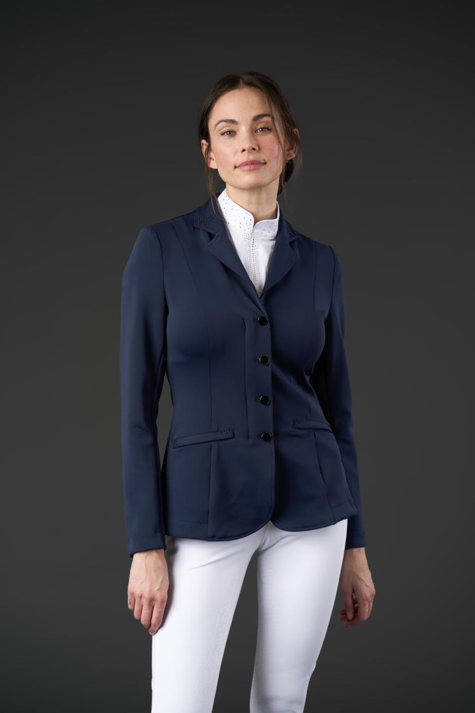 Equipage Damska kurtka turniejowa Monroe Navy