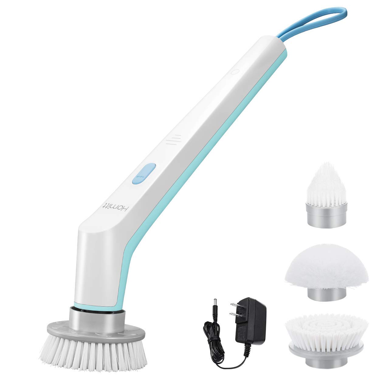 Homitt Electric Spin Scrubber Shower Scrubber Power Brush, Tub and Tile