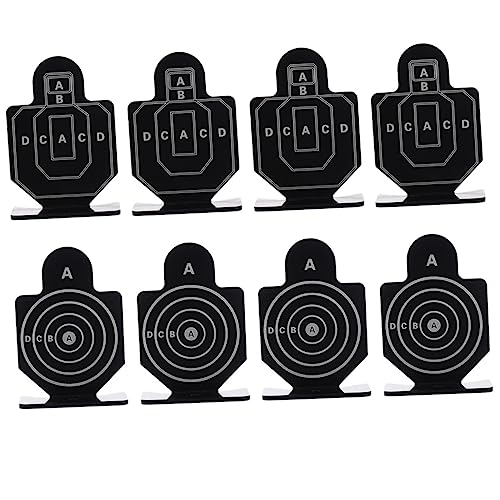 Toddmomy 2 Boxes Aluminum Alloy Shooting Game Targets Indoor Training Stand Range Practice Reactive Targets for Skill Improvement