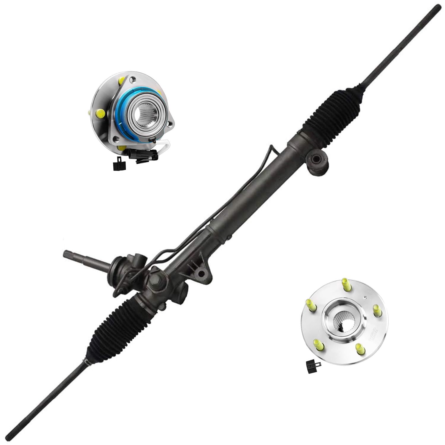 Detroit Axle - FWD Front Rack &amp; Pinion Kit for Chevy Venture Pontiac Aztek