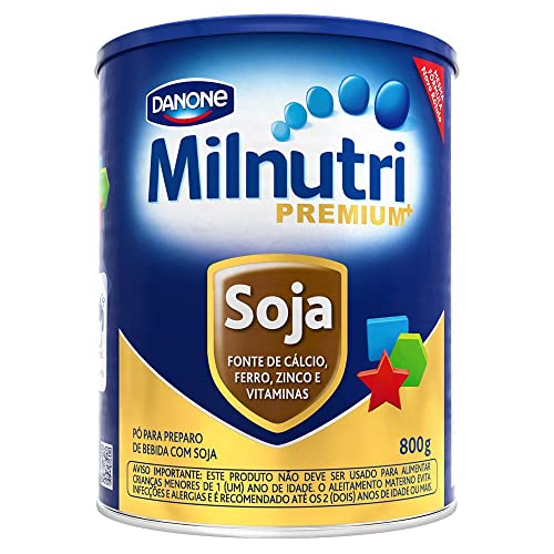 Milnutri Premium Soja, Danone Nutricia, 800g, A partir de 3 anos