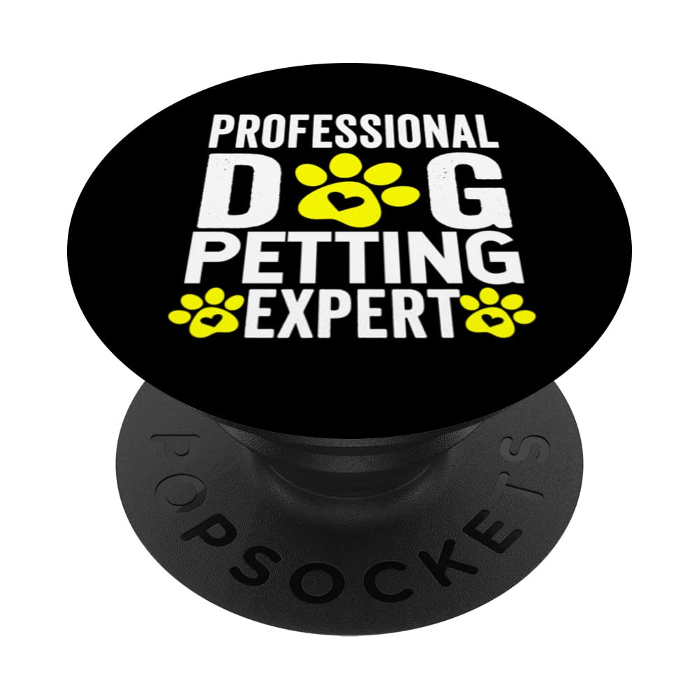 Puppy Dog Lover Pet Owner Dad Mom Funny Humor Dogs Gift Idea PopSockets Swappable PopGrip