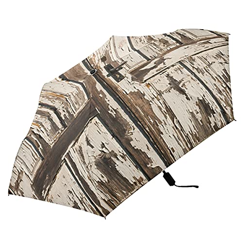 Parapluie pliant vintage en bois pour retrouver le charme des balades d'antan