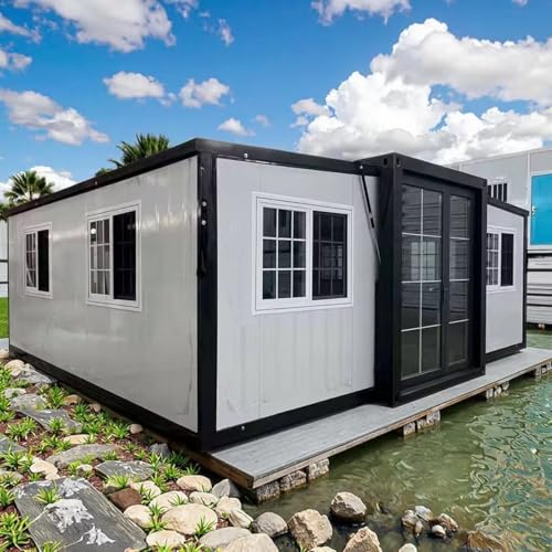 Expandable Houses Portable Prefabricated Small Foldable Shelter Suitable for Villas