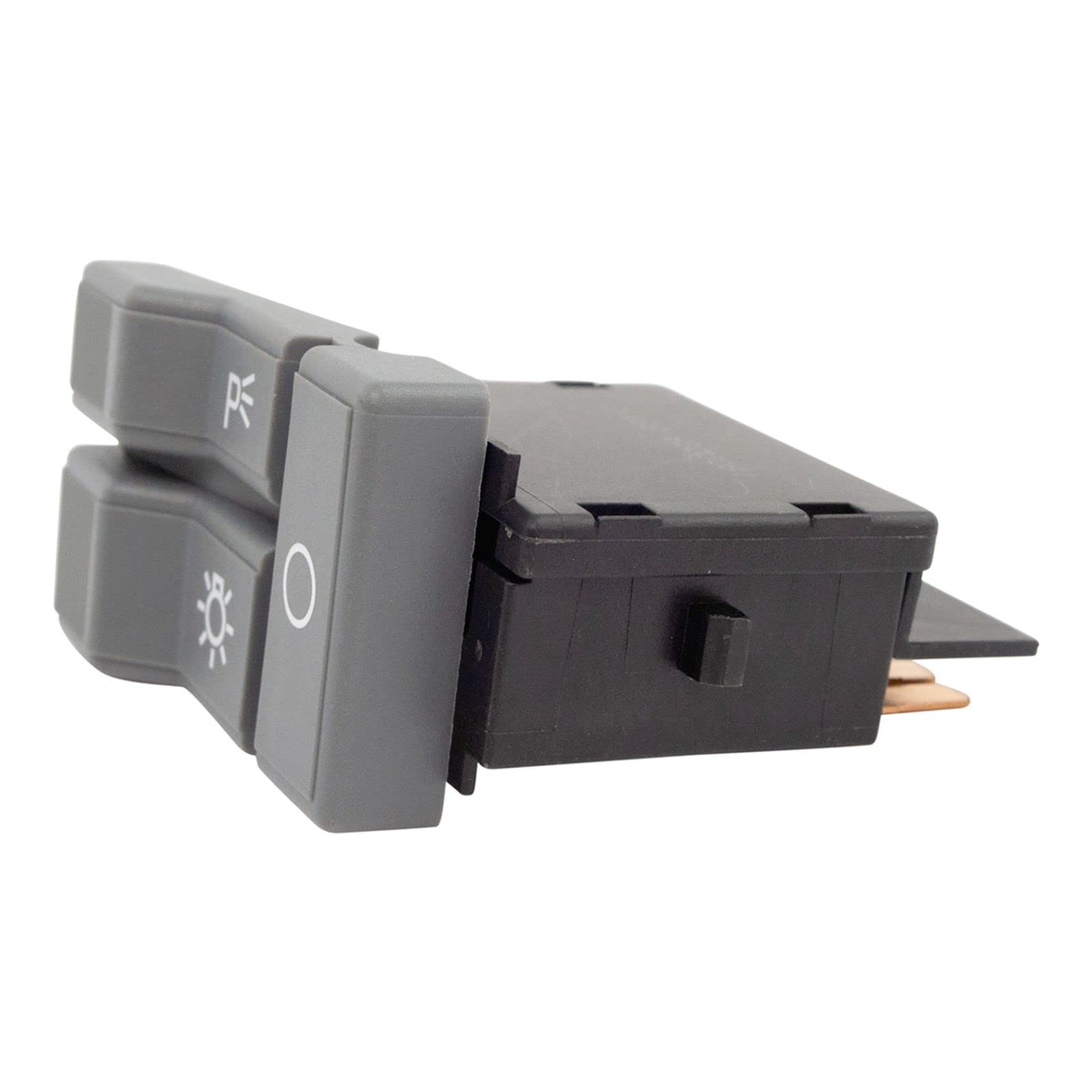 GMC Yukon Headlight Switch - Gray, Compatible with 1990-1994 Chevrolet Blazer, C1500, C2500, K1500, K2500, K3500 Suburban