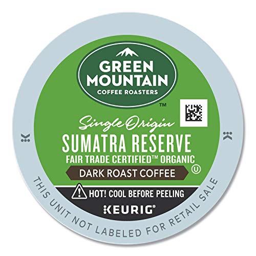 Image of Green Mountain 96 Ct K Cup Fair Trade Organic Samatran Reserve Coffee Blend