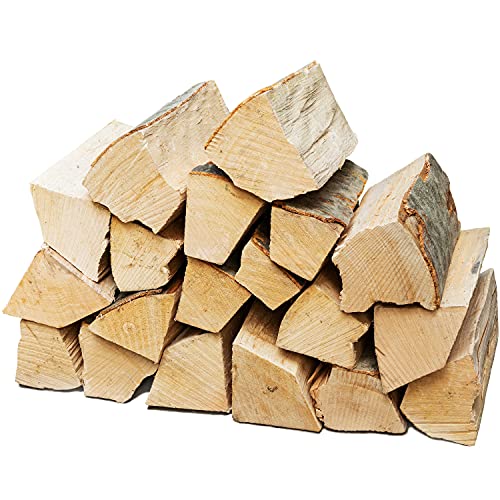 Leña Madera Selección 5-500 kg para Estufa y Chimenea Brasero Parrilla Cesta de Fuego Troncos de Madera de Haya 25 cm Flameup, Cantidad:20 kg