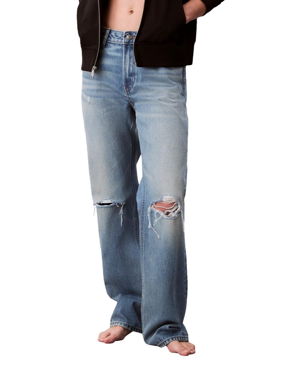Calvin Klein Women's 90s Straight Jeans