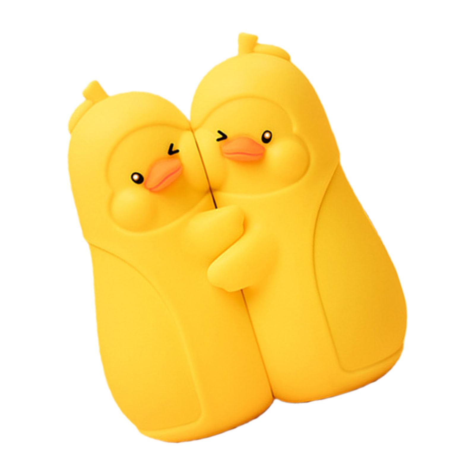 Kalttoy 3 Temperature Adjustable Lovely Ducks Pocket Warmer Rechargeable Enduring for Outdoor Activities Temperature Hand Warmers Outdoor Heating Pad Desktop Ornament