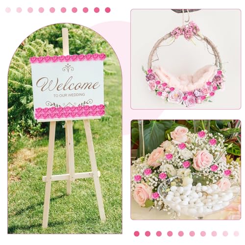 MWOOT Roses Artificial Flower Heads - Image 3