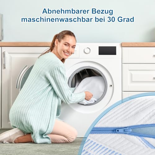 BedStory Topper 180x200cm H3 H4 aus 10cm Hoch Gel kaltschaum, Hart Matratzentopper für Bett Boxspringbett Schlafsofa Wohnwagen, Öko-TEX® Zertifiziert Matratzen Topper mit Waschbarer Bezug