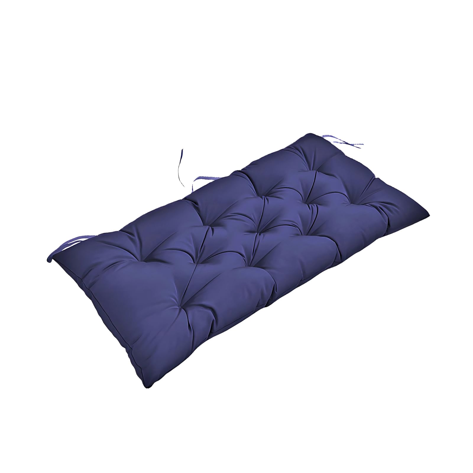 Cuscini per panca da esterni spessi 7,6 cm, impermeabili, con lacci, perfetti per divano da giardino a 2-3 posti, cuscini di ricambio per divano e divano