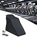 Folding Treadmill Cover for Indoor Use, Waterproof and Dust Proof Polyester Machine Cover with Elastic Hem, Compatible with Most Folding Treadmills (Black, 95x75x160cm)（Black）（80 * 60 * 150cm）