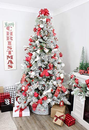 Auldhome Wall Hanging Silver Bells; Vintage Rustic Christmas Bells Door Hanger Or Wreath Christmas Decoration #TOP2