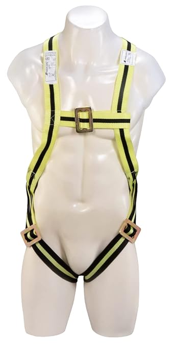 ShreeArc Fall Protection Full Body Safety Belt Harness With Double Rope and Scaffolding Hook (Classic-SAB-5)