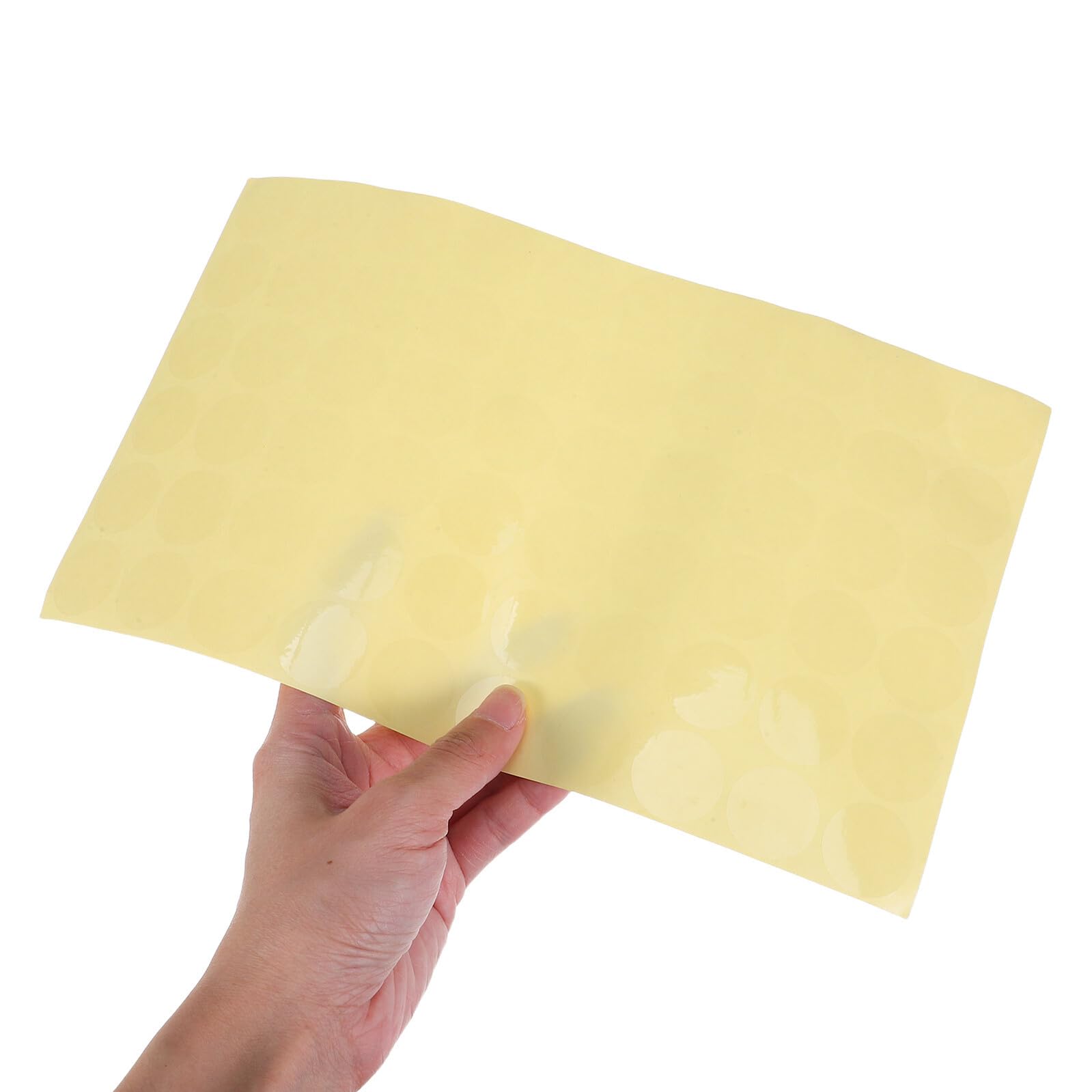 84 Feuilles D'Autocollants Ronds Étiquettes Transparentes Autocollants D'Emballage Autocollants Ronds