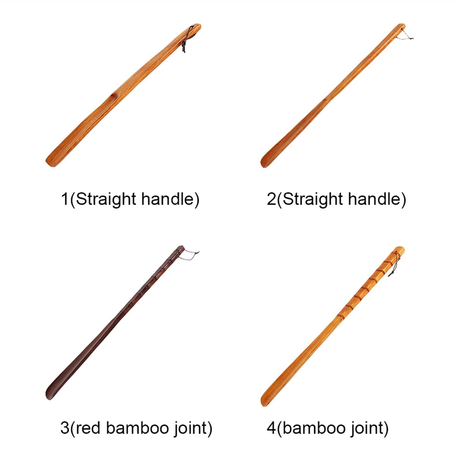 Chausse-pied Long En Bois Avec Corde De Suspension - Facilite L'enfilage Des Chaussures Pour Tous - 4