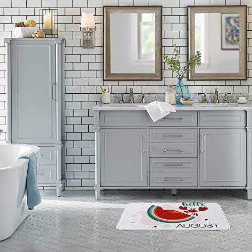 Tapis de bain fluffy absorbant et antidérapant pour la cuisine - 4