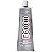 E6000 Industrial Strength Adhesive Glue – Clear, Waterproof, Flexible Bond for Jewelry, Beading & Crafts, 1 fl oz
