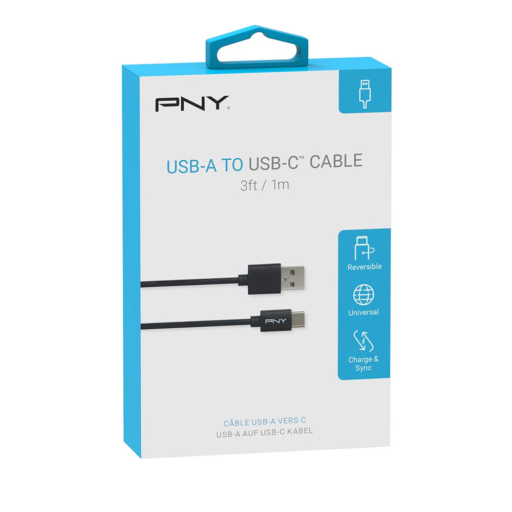 Cable USB Vers USB-C Longueur 1m, Data Fast Charge 2.4A | Leroy Merlin