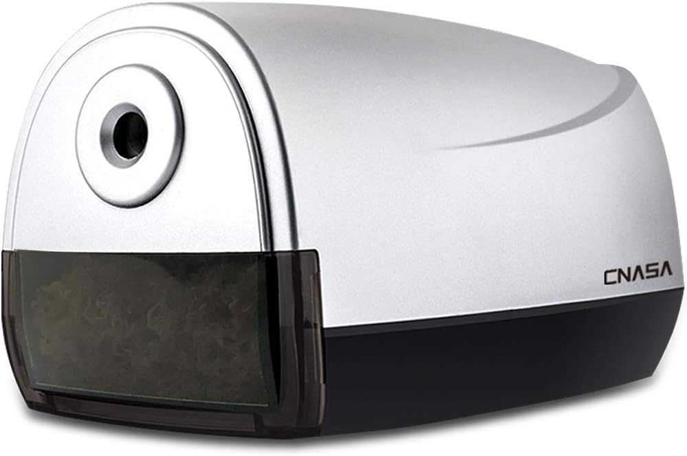 Pencil Sharpener, Electric Pencil Sharpener with Auto Safe Feature,Portable Electric Sharpener for Home/School/Classroom/Office, No.2/Colored Pencils,USB/Battery Operated