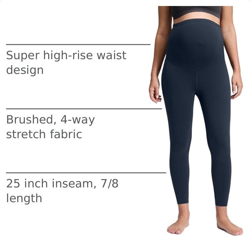 Image of CRZ YOGA Maternity Leggings 25 inch