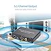 HDMI ARC Adapter 192KHz DAC Converter, Alanph ARC Audio Extractor Support Digital HDMI to Analog Stereo Audio RCA L/R Coaxial SPDIF & 3.5mm Jack Adapter for TV