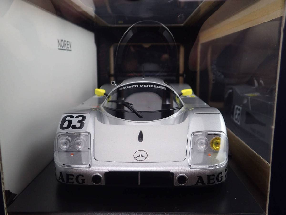 | 1&frasl;18 NOREV Sauber-Mercedes C9 Winner France 24h June 11th