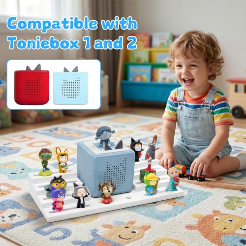 Image of for Tonies Shelf 4-Tier Storage Collection 30~35 Characters,White