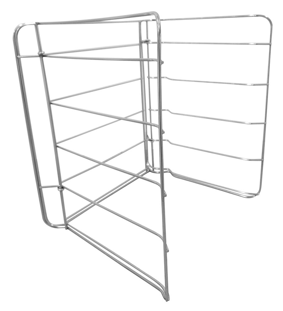 Guardini, Support à pizza, Convient aux plaques à pizza Ø 28 cm ou Ø 32 cm, Acier chromé, Fabriqué en Italie, Ligne Pizza & Mania, Argent
