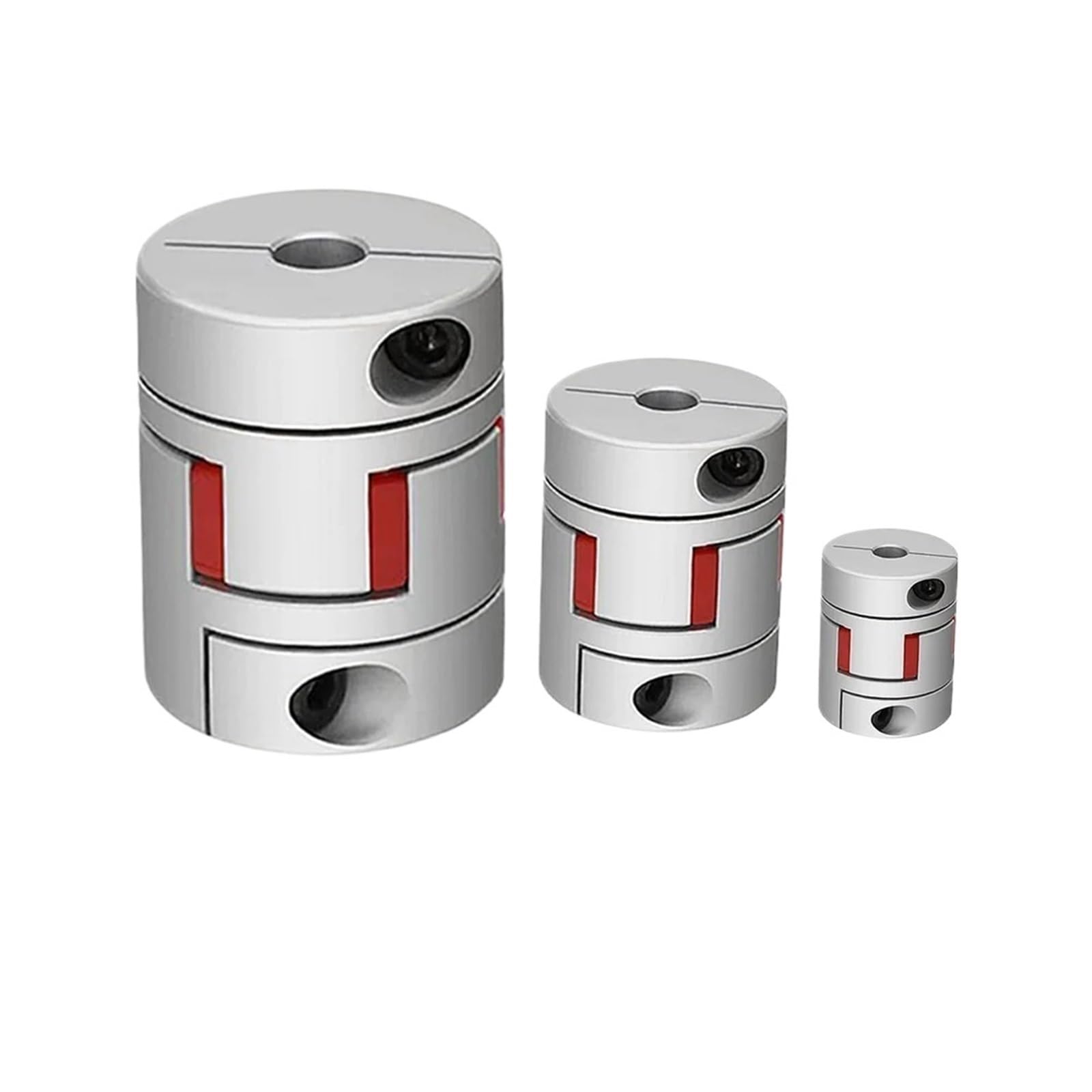 Coupleur de serrage flexible LM D65 L90, taille d'arbre D65L90, accouplement à mâchoire CNC 14 mm-40 mm, 1 pièce(15x20mm)