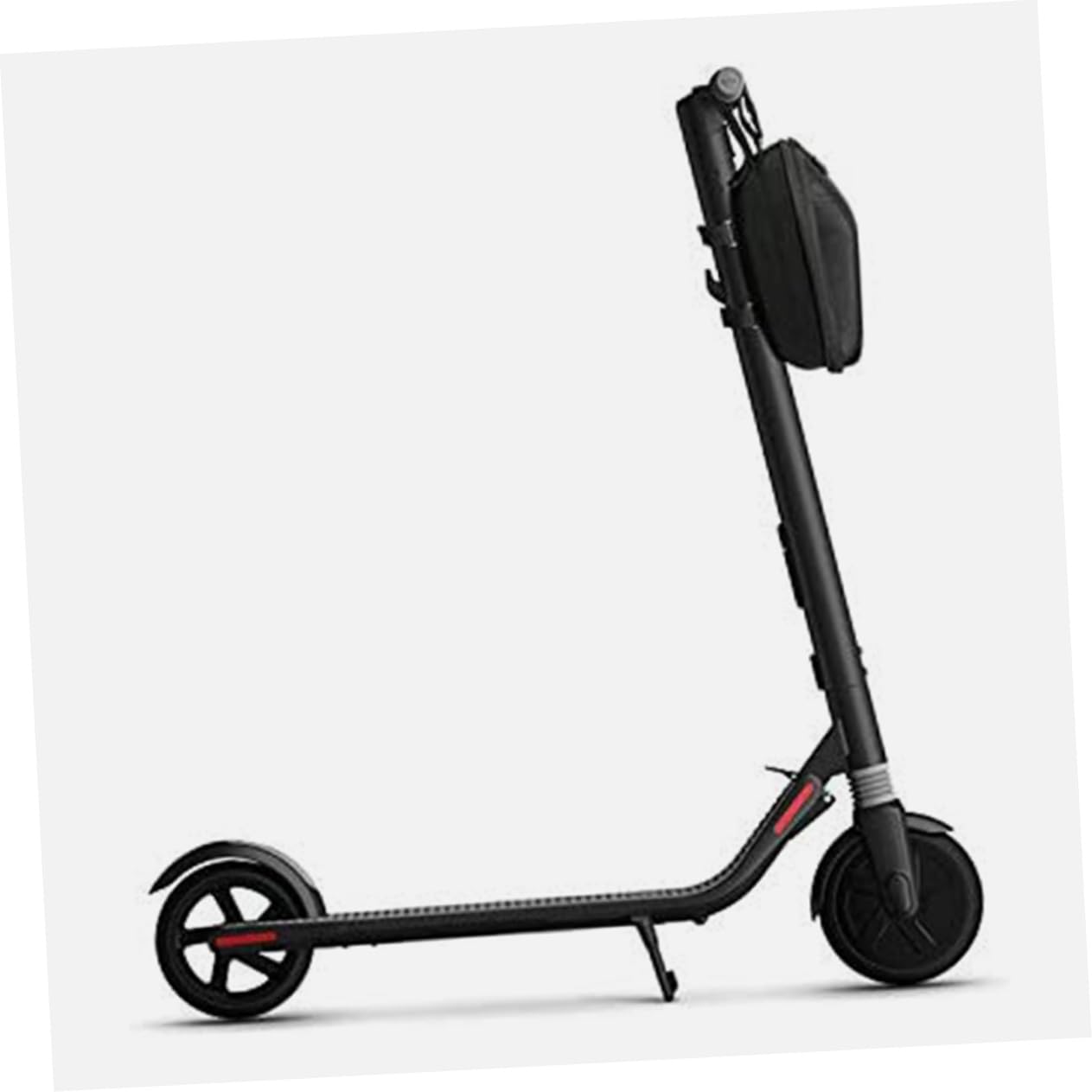 VANZACK Schwarze Lenkertasche für E Roller und Scooter, Große Eva Tasche | Faltbares Design, mit Gurt, Multifunktionale Aufbewahrung für Unterwegs, Schlichtes Format