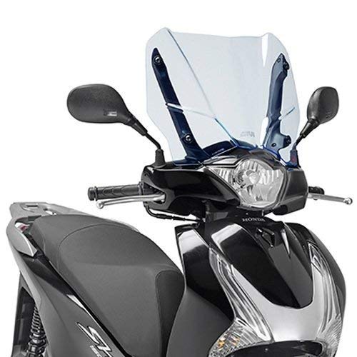 GIVI D1128BL PARABREZZA CUPOLINO GIVI COMPATIBILE CON HONDA SH 125 i ABS 2013