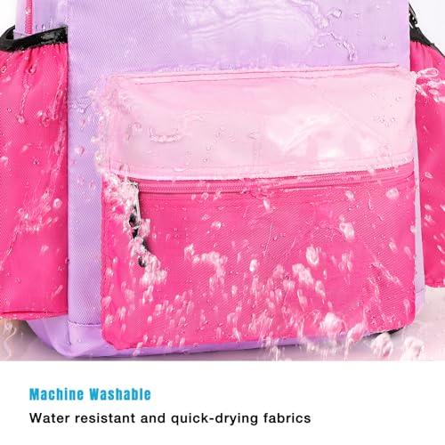Image of STEAMEDBUN Kids Backpack for Girls 6-8: Toddler Backpack for Preschool Kindergarten - Girls Backpacks for Elementary 4-6