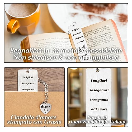 Segnalibri Maestre Regalo Maestre Fine Anno