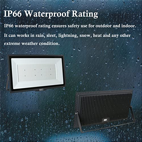 Fopretty 600W Led Outdoor Led Flood Lights, Ip66 Waterproof, Super Bright Security Light, 6000K Daylight White,Exterior Lighting Outside Floodlight Led Stadium Lights Spotlight Wall Light #TOP4