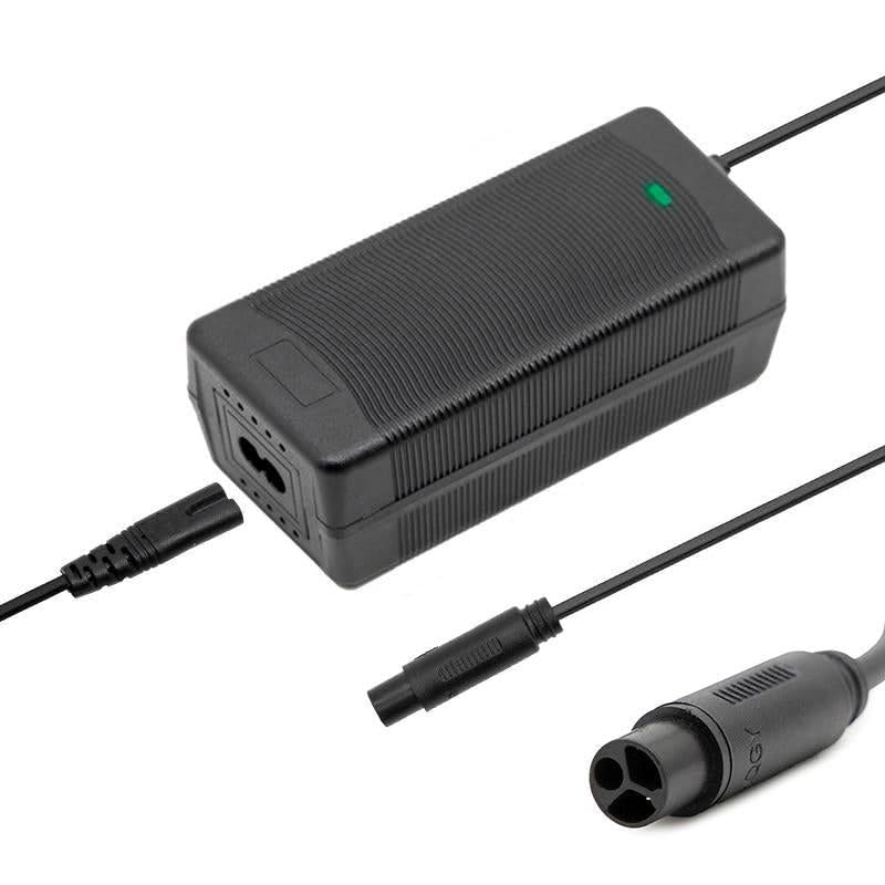 Cargador para Patinete Eléctrico Cecotec Bongo X65 Connected, Serie Y65 | Fuente de Alimentación 42V | Cable de Carga Compatible con Bongo 07109 y 07335