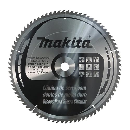 Lâmina Serra Tct Makita 405x30mm 80dentes B-19679